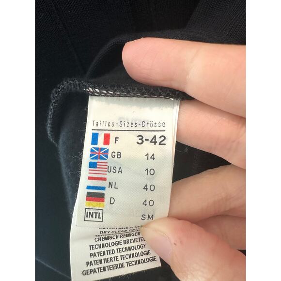 SAINT JAMES L’Atelier Navy Wool Cotton Cardigan Jacket France | Size Small - Picture 7 of 9